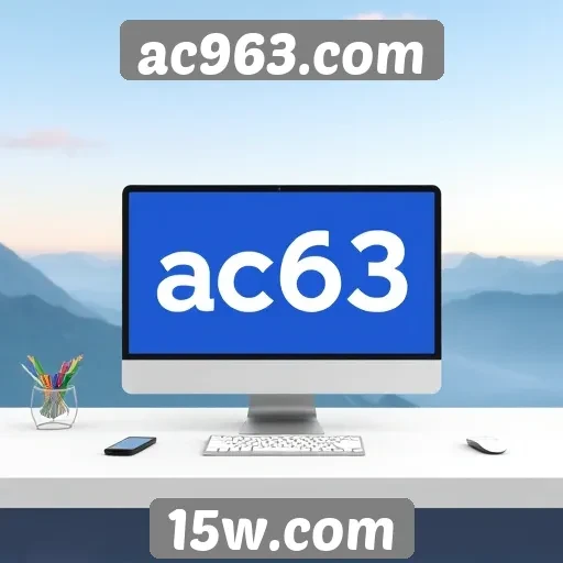 Análise do design de interface do site ac963.com